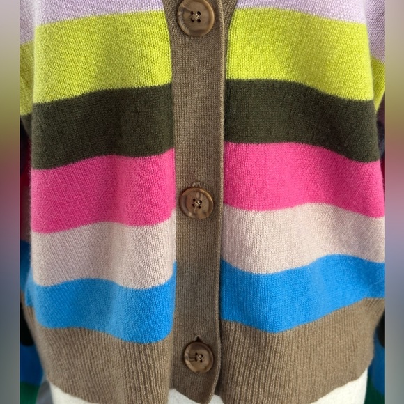 360 Cashmere Stephanie Rainbow Cardigan - Picture 4 of 8